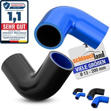 Silikonbogen 90° ID 13-200mm